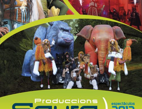 Diseño del catálogo de Producciones Scura 2012