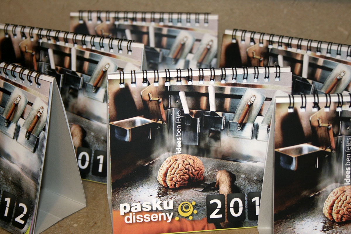 Consigue el calendario de Pasku Disseny 2012