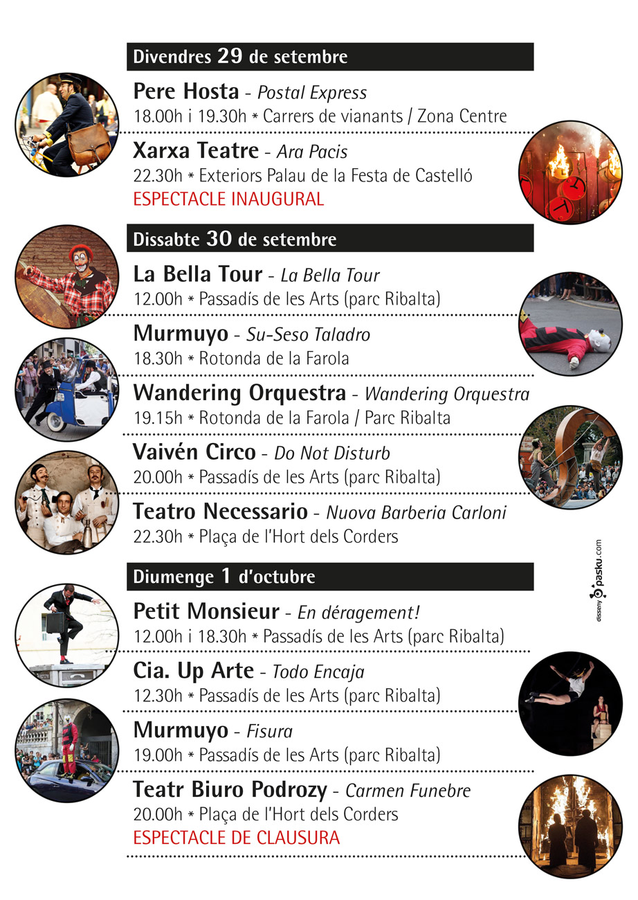 MUT! 2n Festival Internacional d’arts escèniques sense text de Castelló